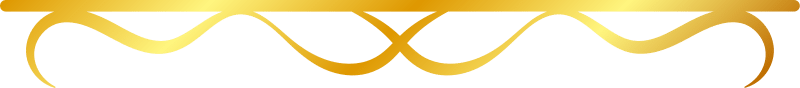 Gold divider ornament